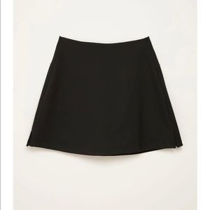NWT Girlfriend Collective black sport skort